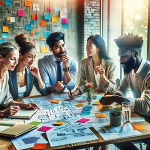 creativitate echipă