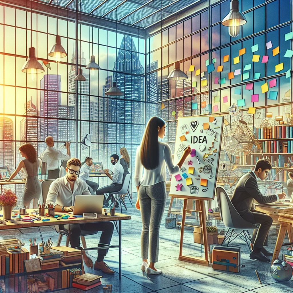 Cum transformi o idee creativă într-un serviciu sau produs de succes